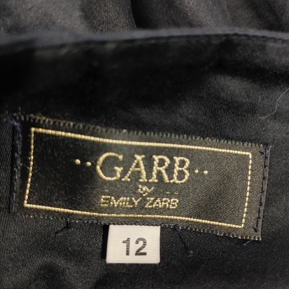 ..Garb.. Black Box Pleated Maxi Skirt Size 12 - Picture 6 of 6